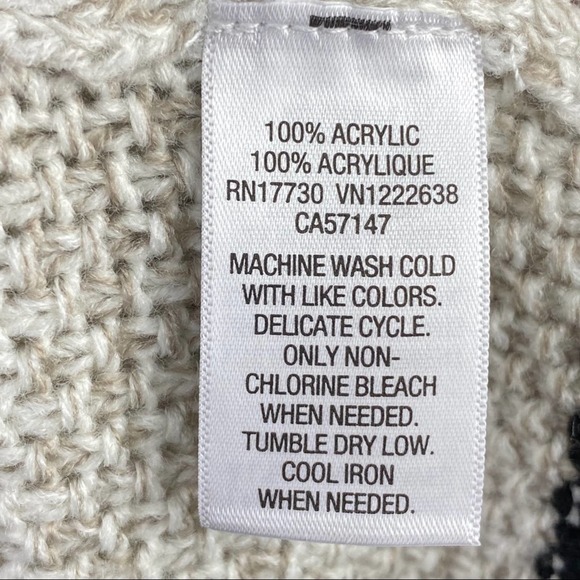 Xhilaration | Cream and Black Button Up Cardigan - Picture 8 of 10